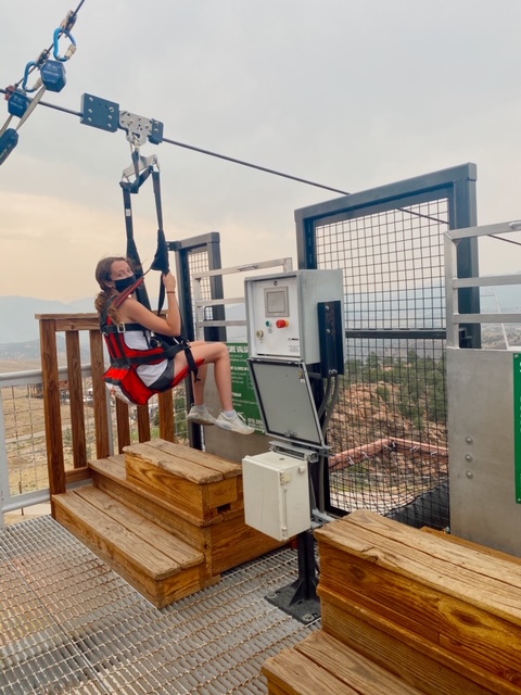 Ziplining at Royal Gorge Bridge and Park