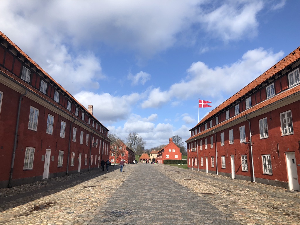 Copenhagen's famous red Kastellet