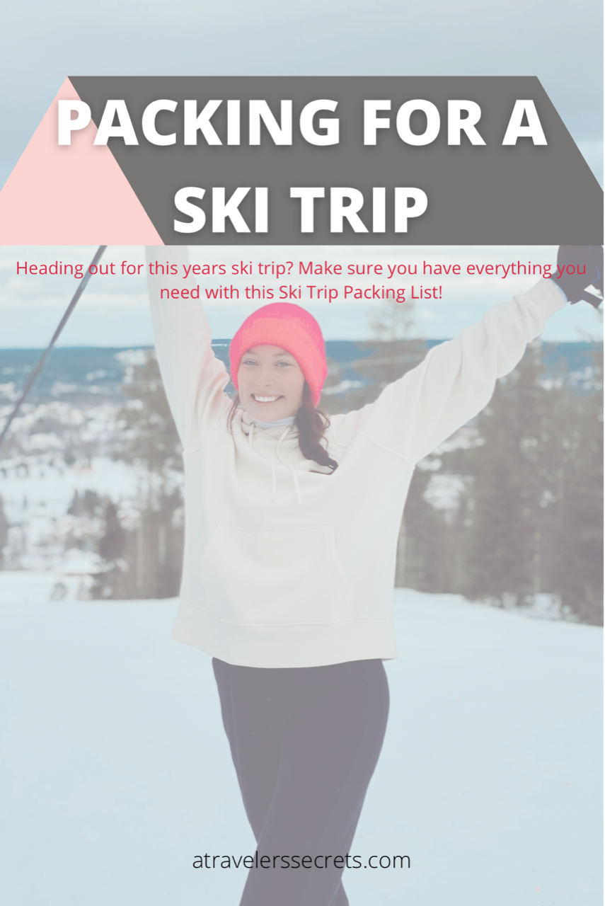 Ski Trip Packing List