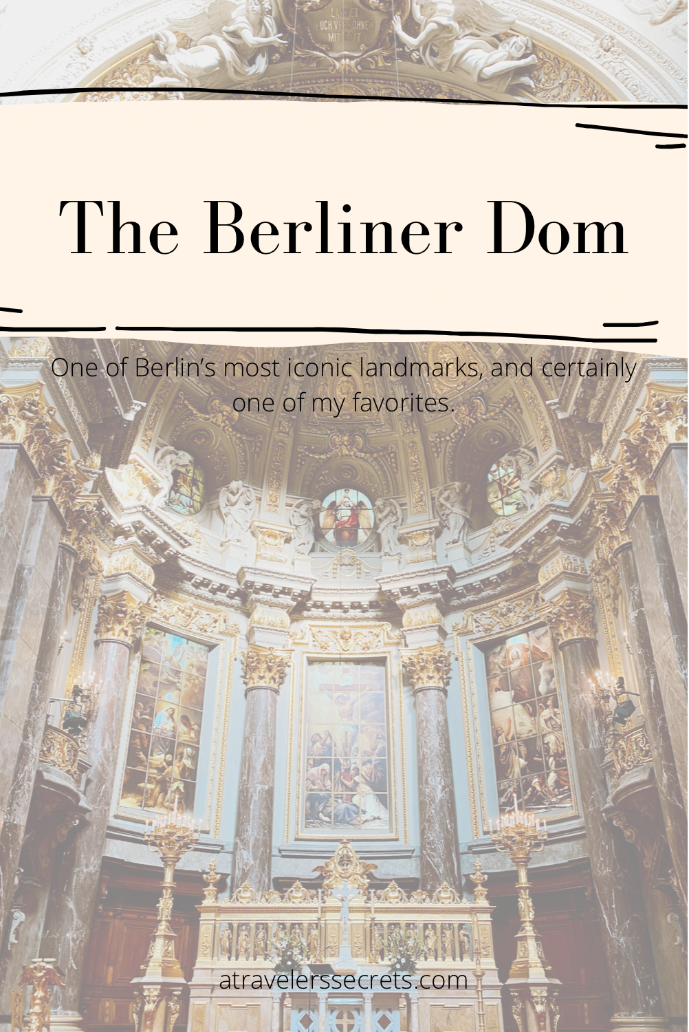 The Berliner Dom. One of Berlin's most famous landmarks, and certainly one of my favorites. Find everythng you need to know about Berlin's Catherdral here!